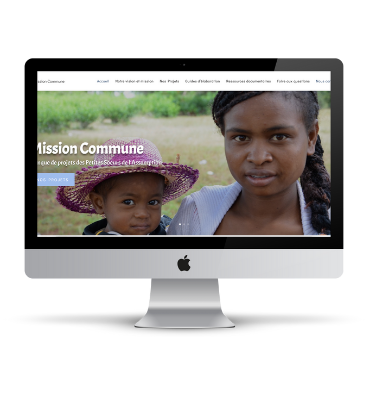 Site web de Mission Commune